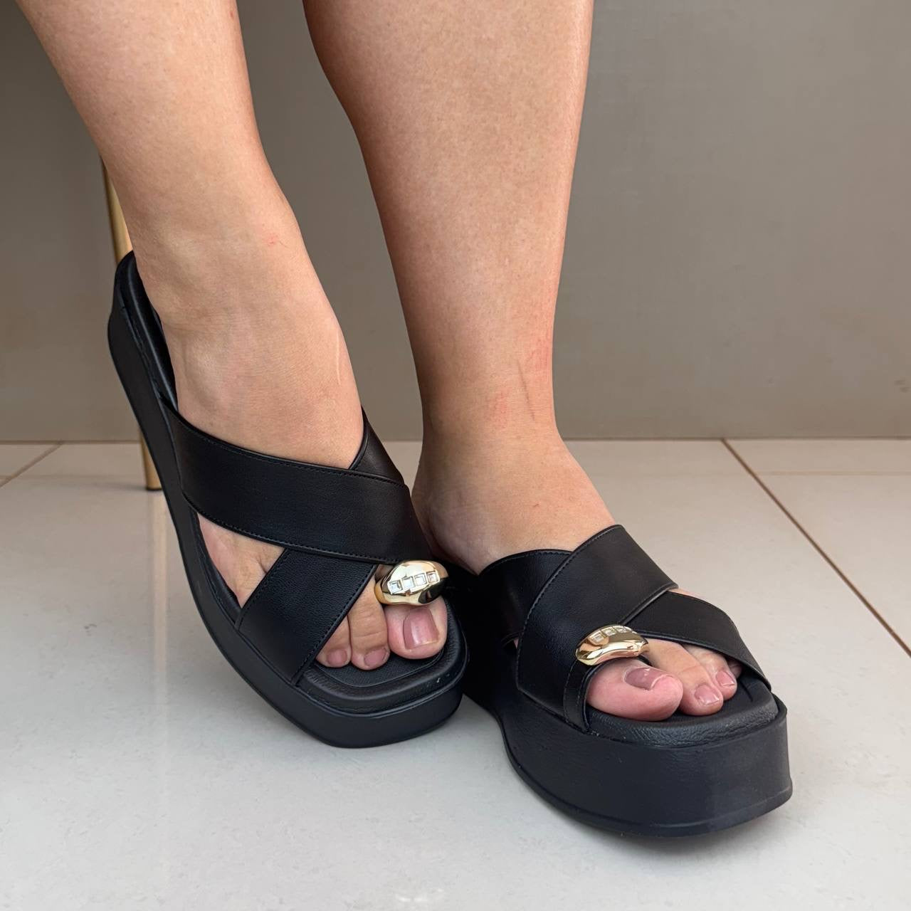 Tamanco Feminino Beira Rio Preto
