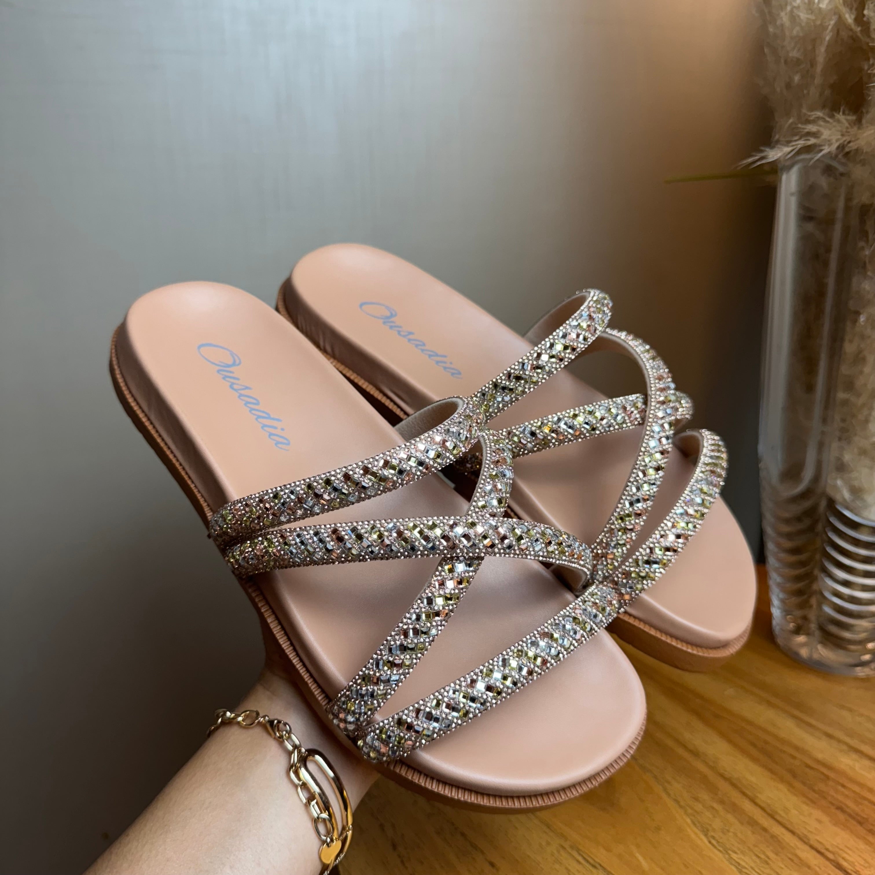 Papete Strass Rosado