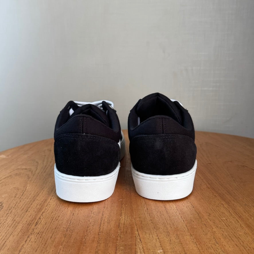 Tênis Casual Masculino Redikal Preto Com Branco Preta