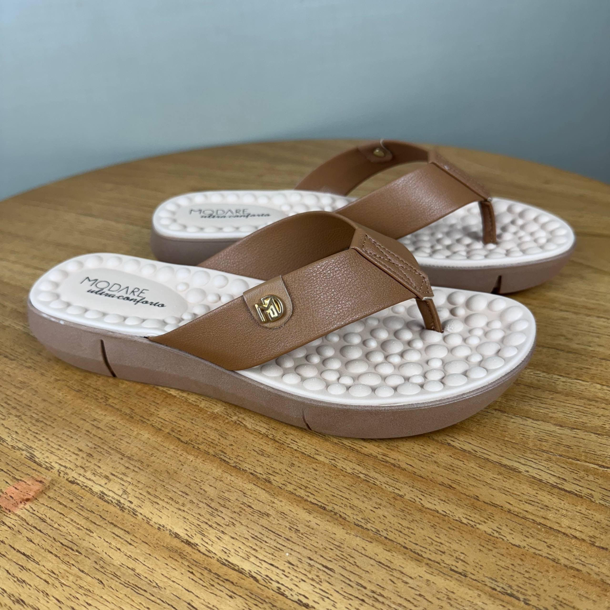 Chinelo Feminino Modare Caramelo
