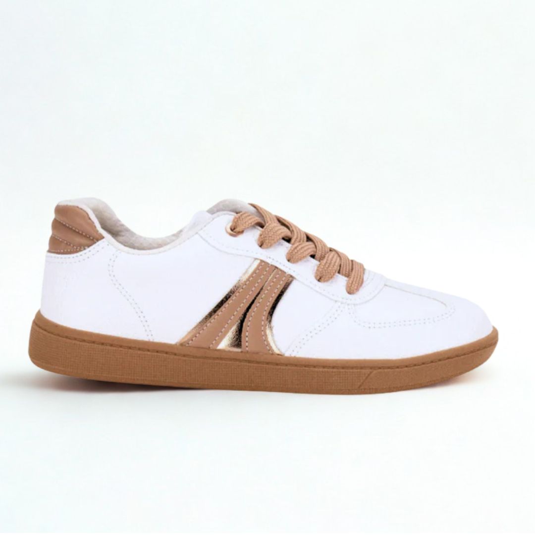 Tênis Feminino Casual Beira Rio Nude