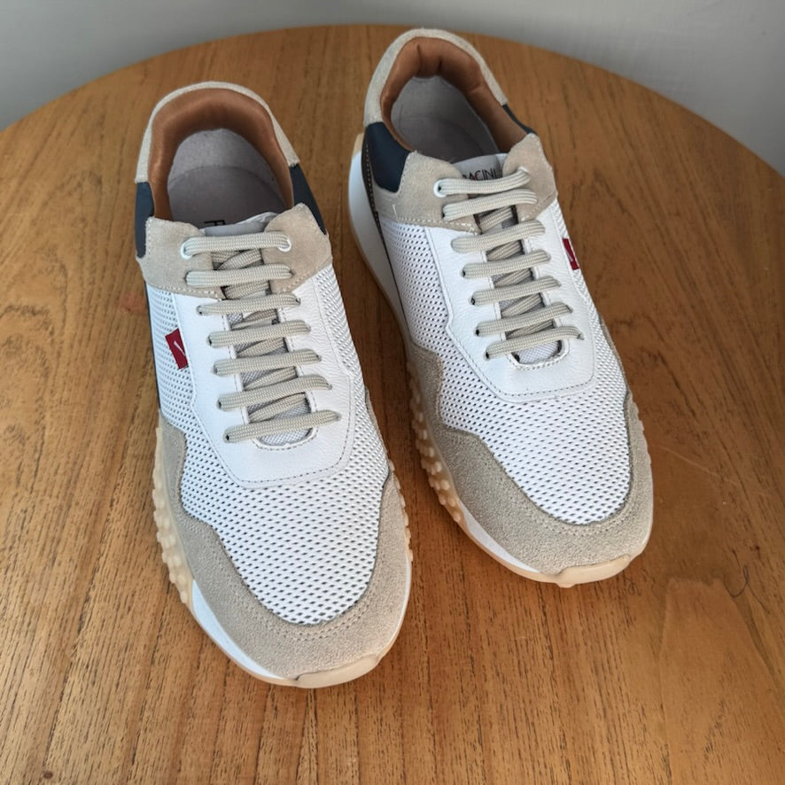 Sapatênis Masculino Moderno Ferracini Creme