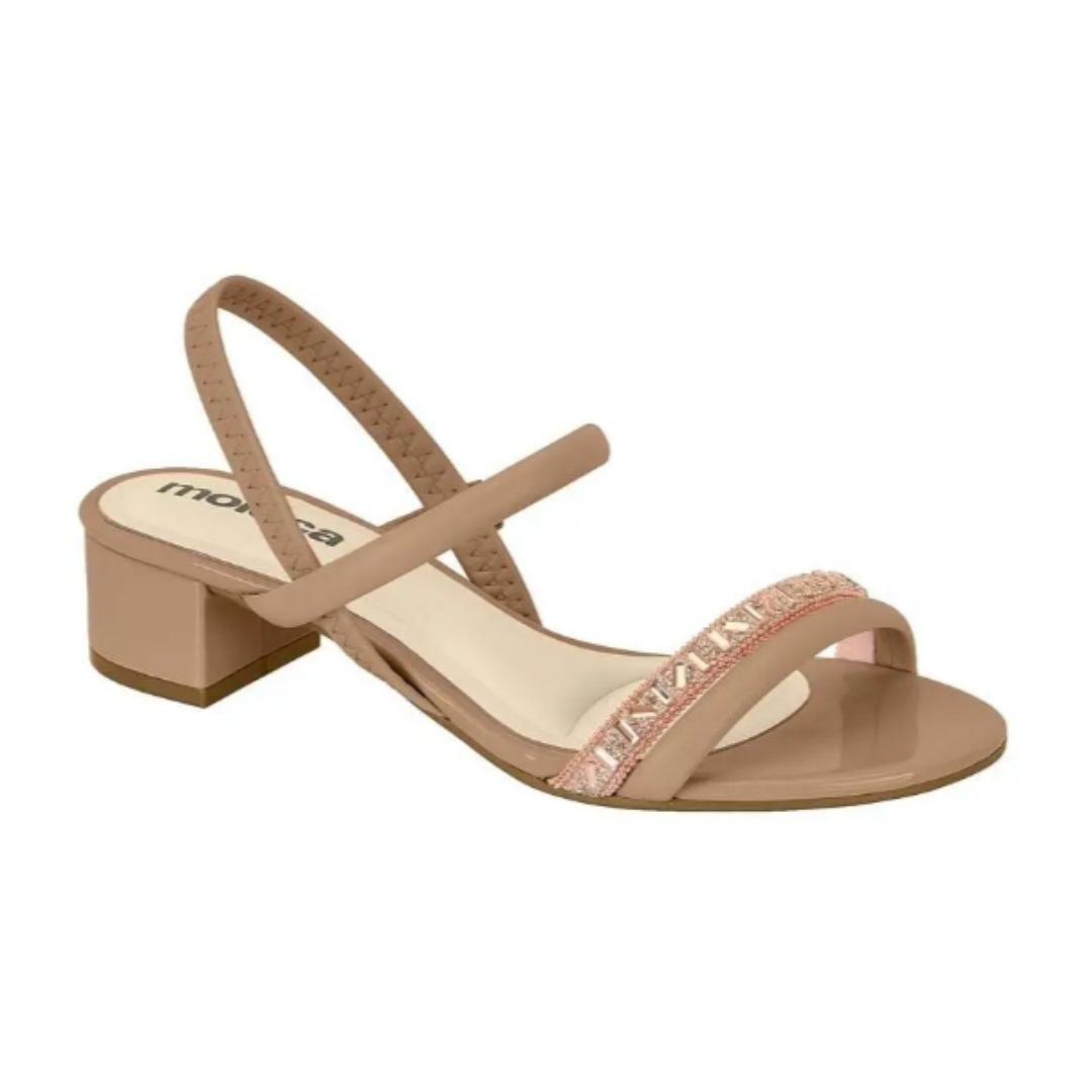 Sandália Moleca Creme