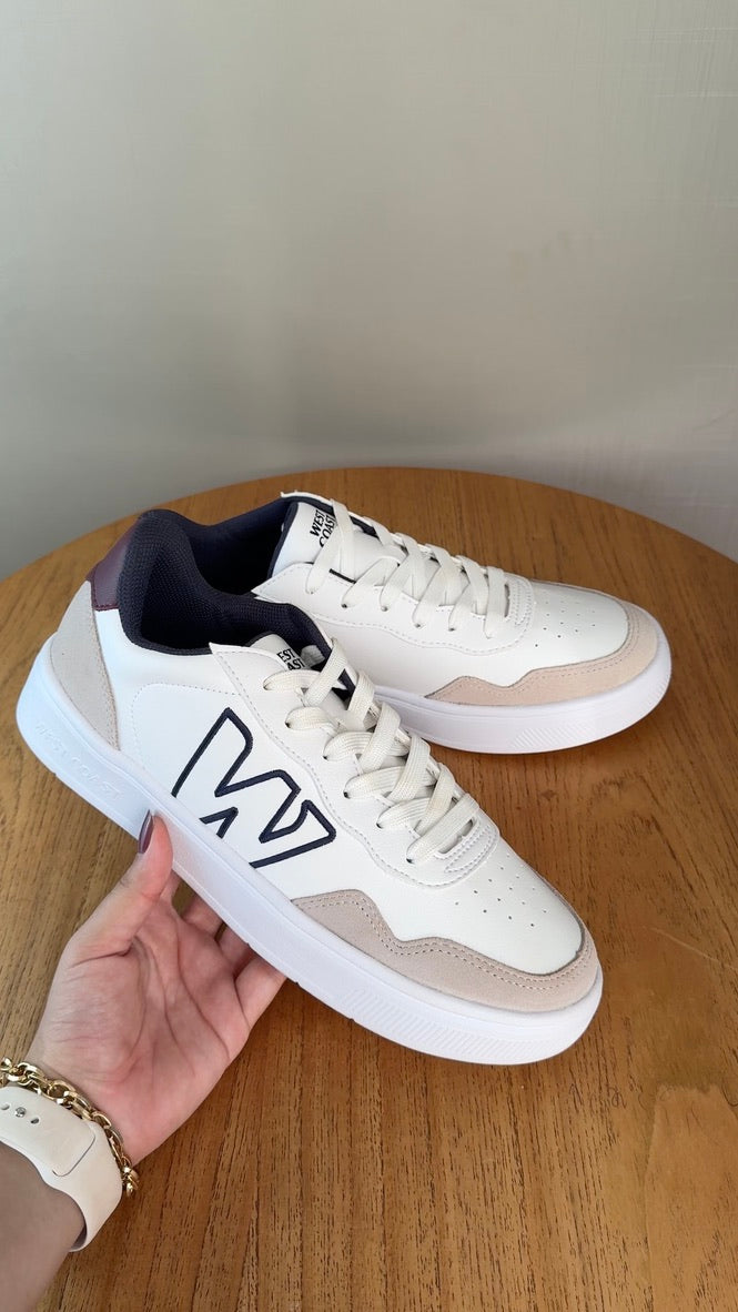 Sapatênis Masculino West Coast Branca