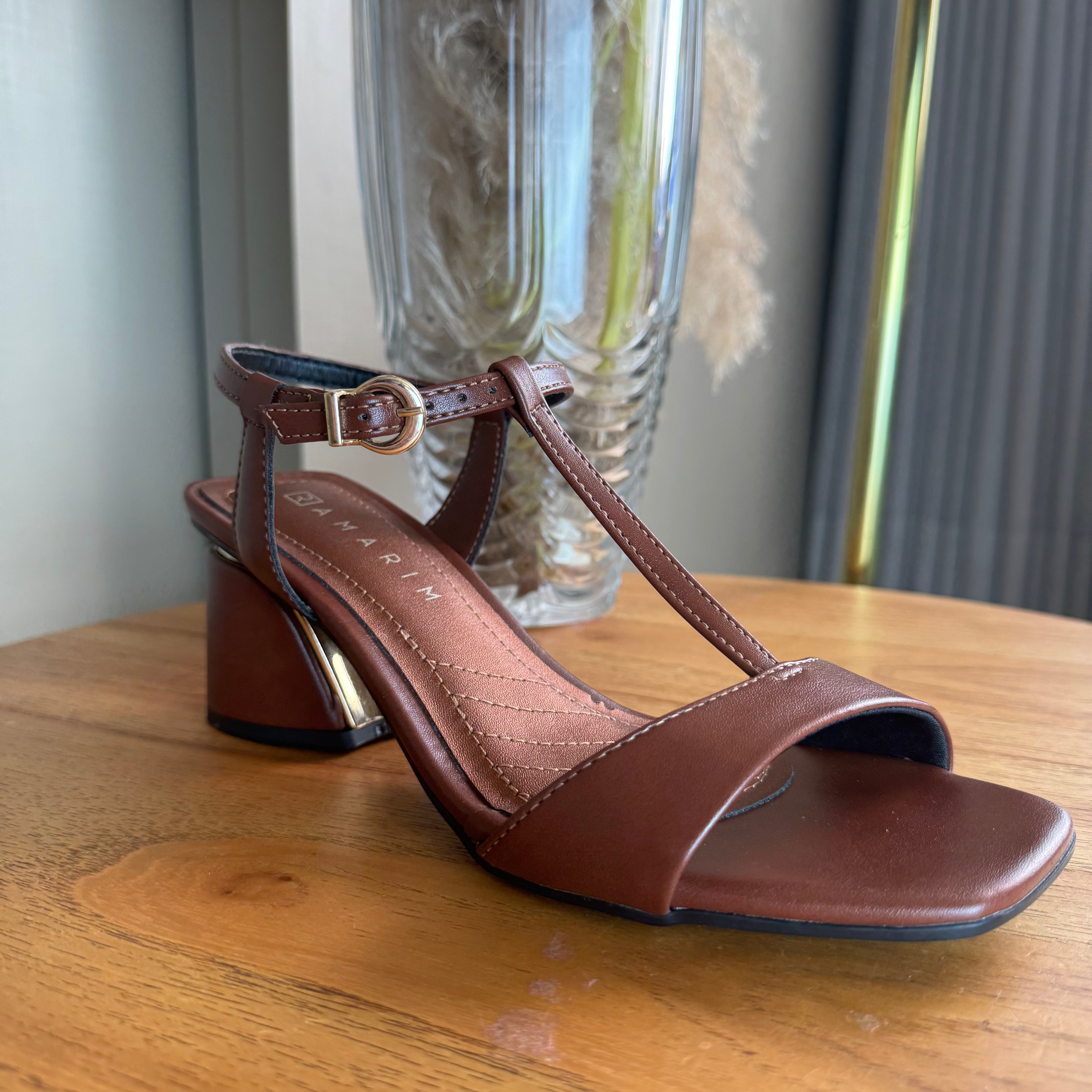 Sandália Ramarim Marrom