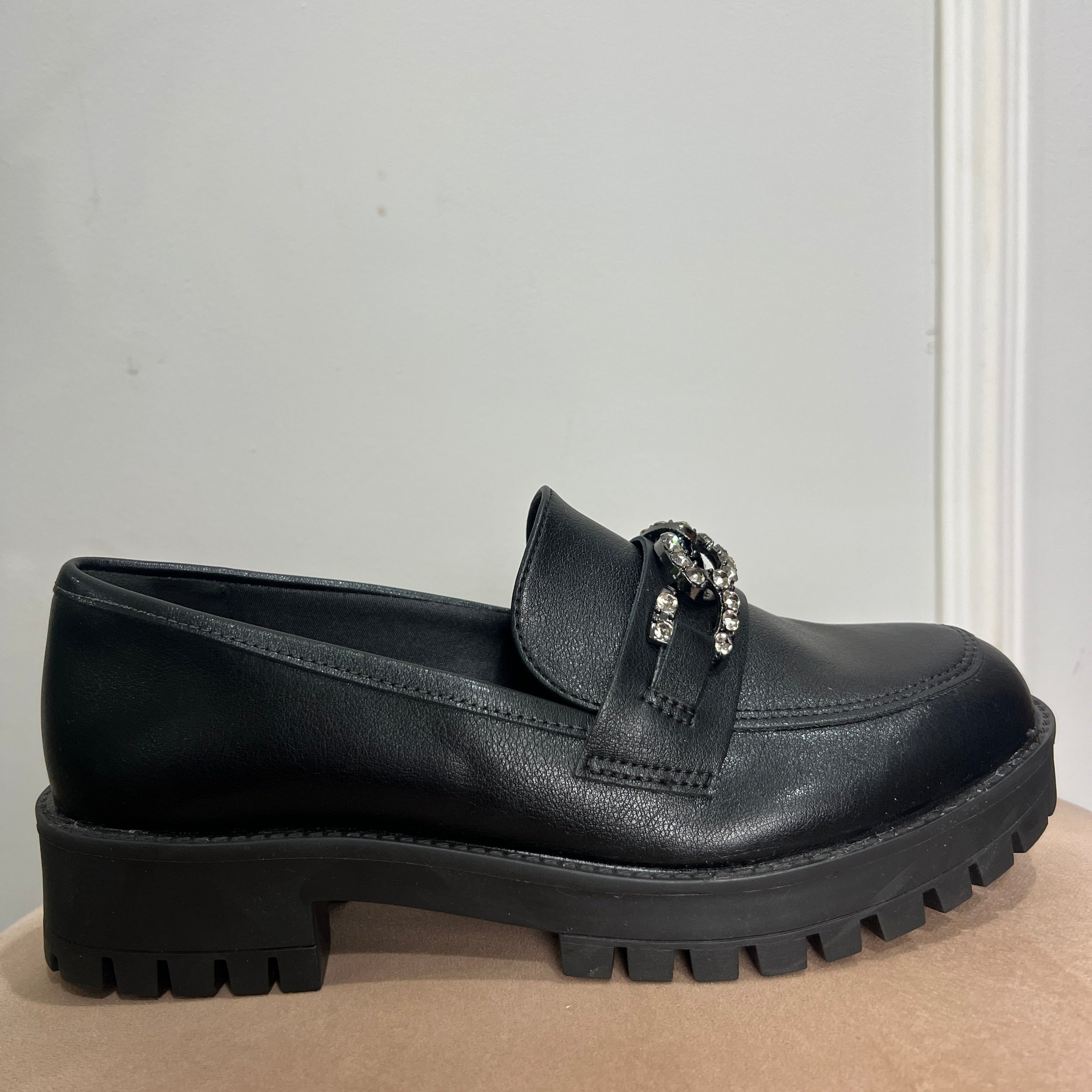 Mocassim Feminino Via Marte Preto