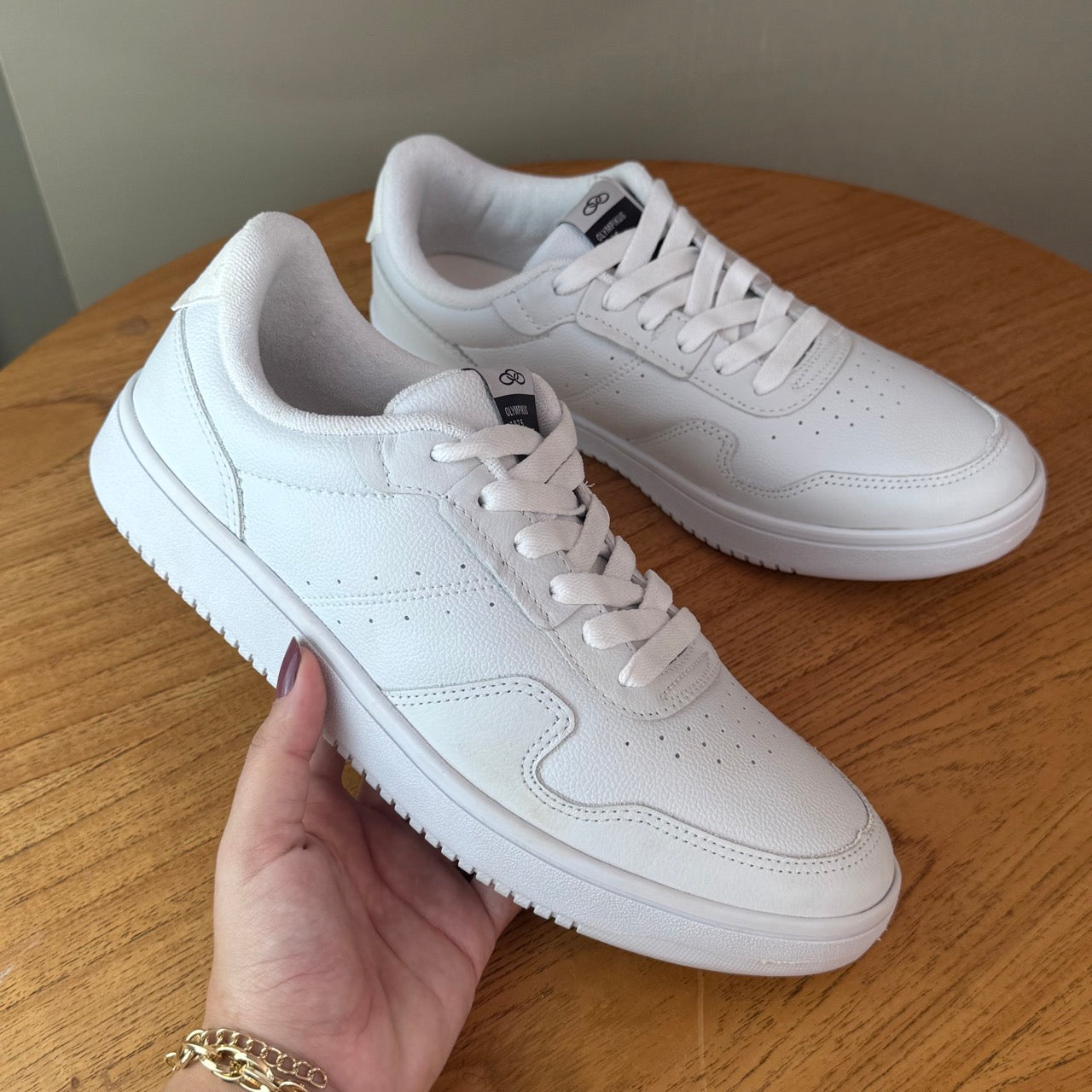 Tênis Casual Masculino Branco Olympikus