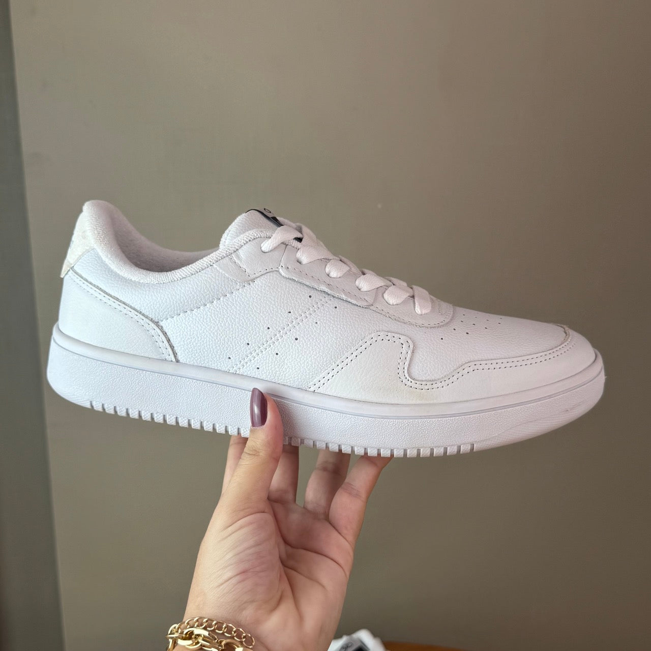 Tênis Casual Masculino Branco Olympikus