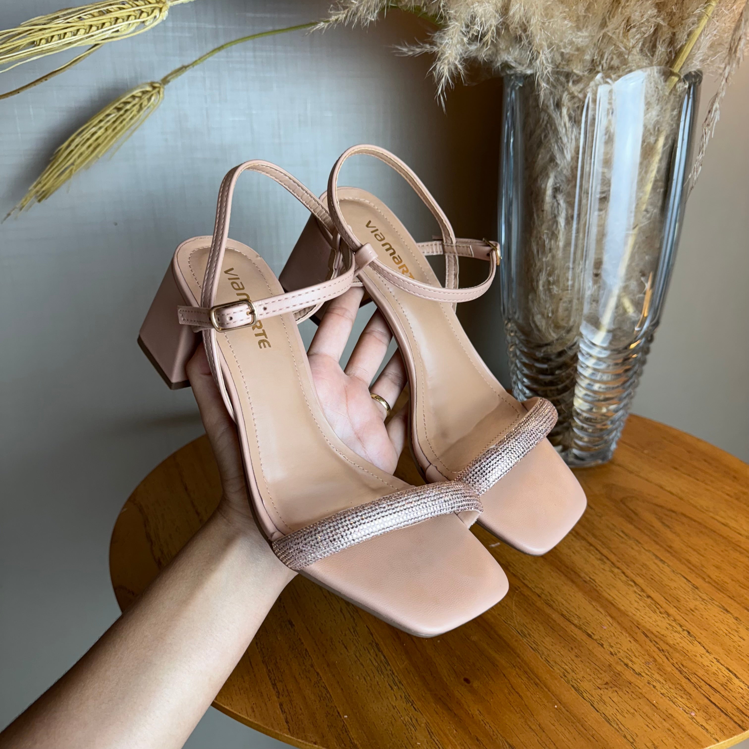 Sandalia Via Marte Macadamia