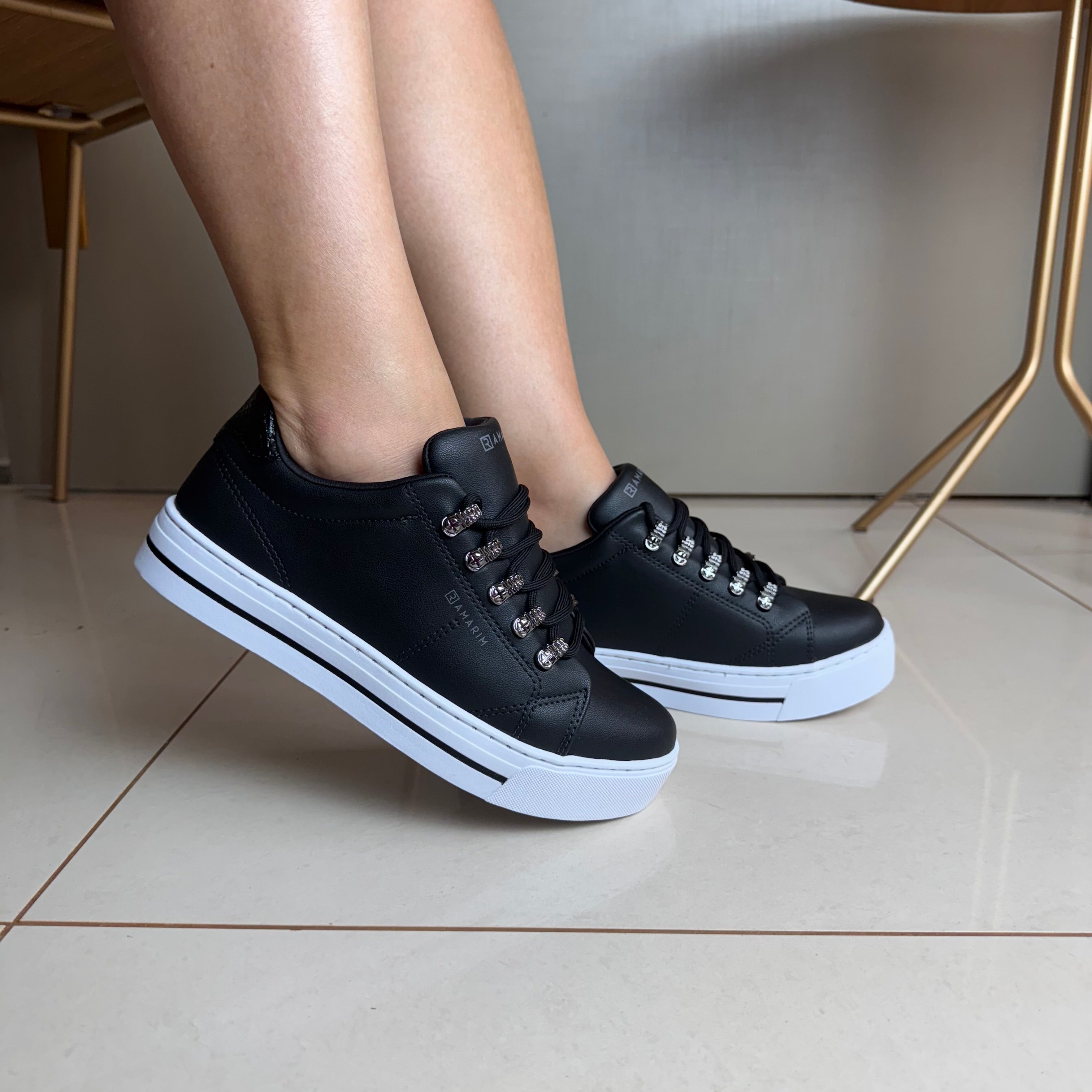Tênis Feminino Ramarim Preto