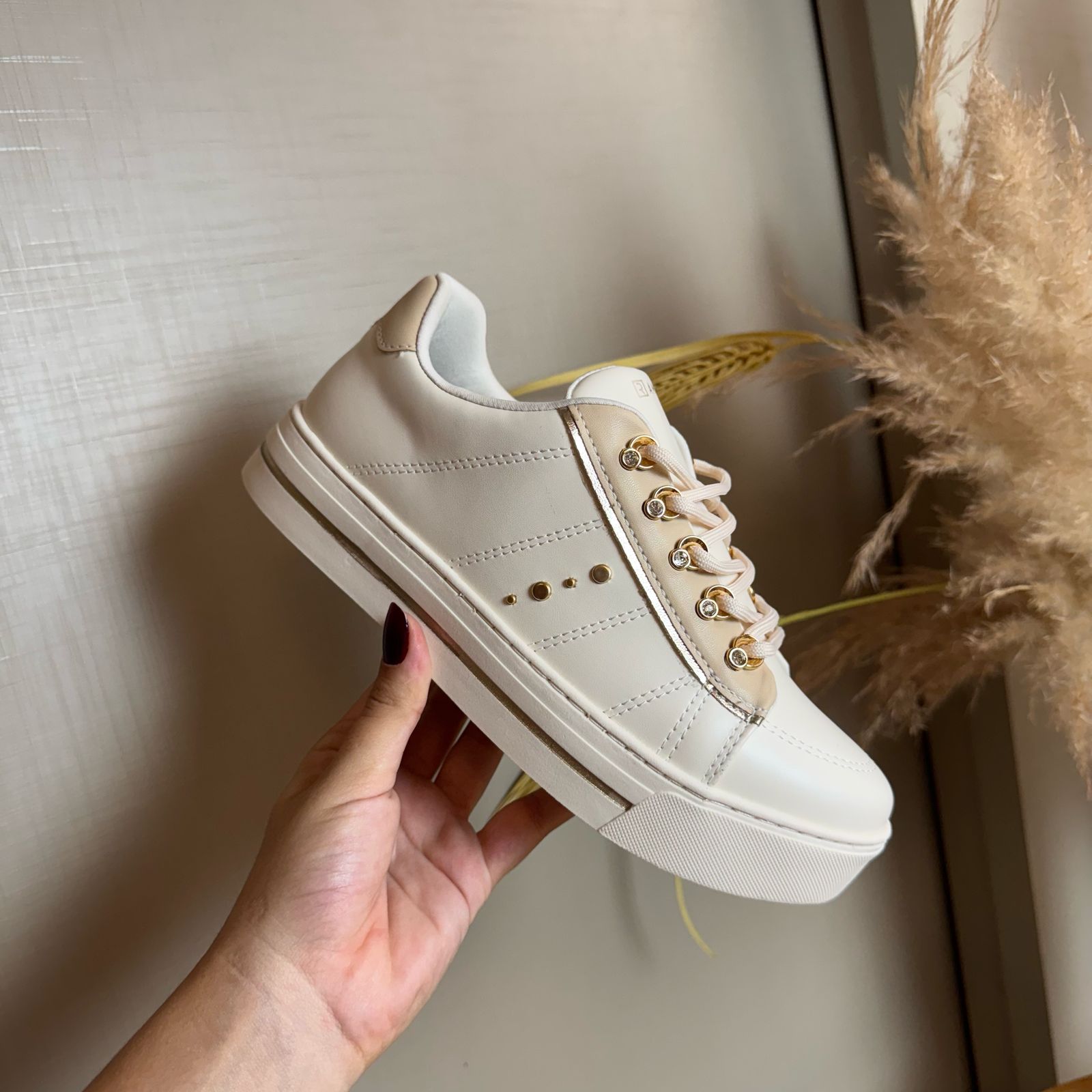 Tênis Feminino Ramarim Off-White