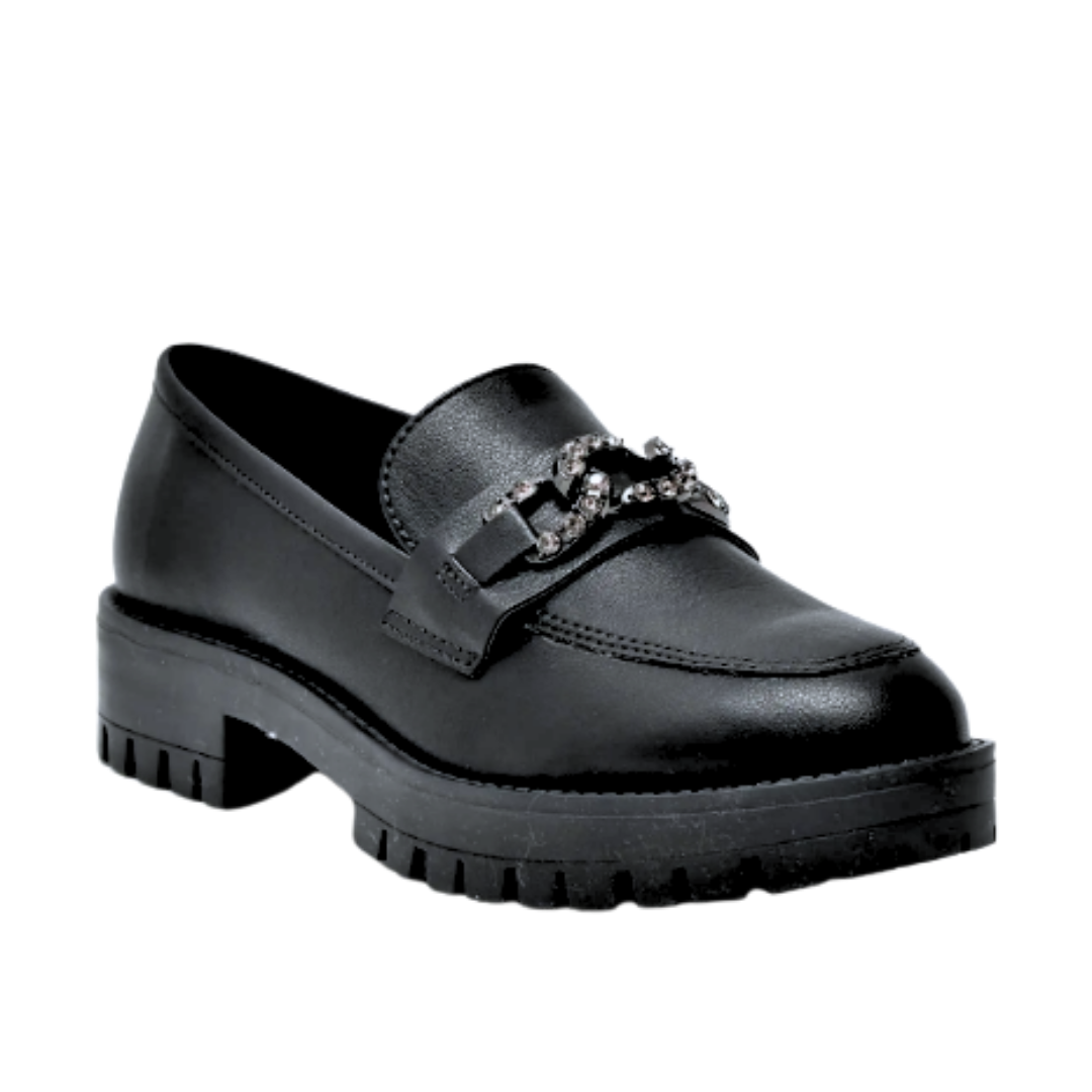 Mocassim Feminino Via Marte Preto