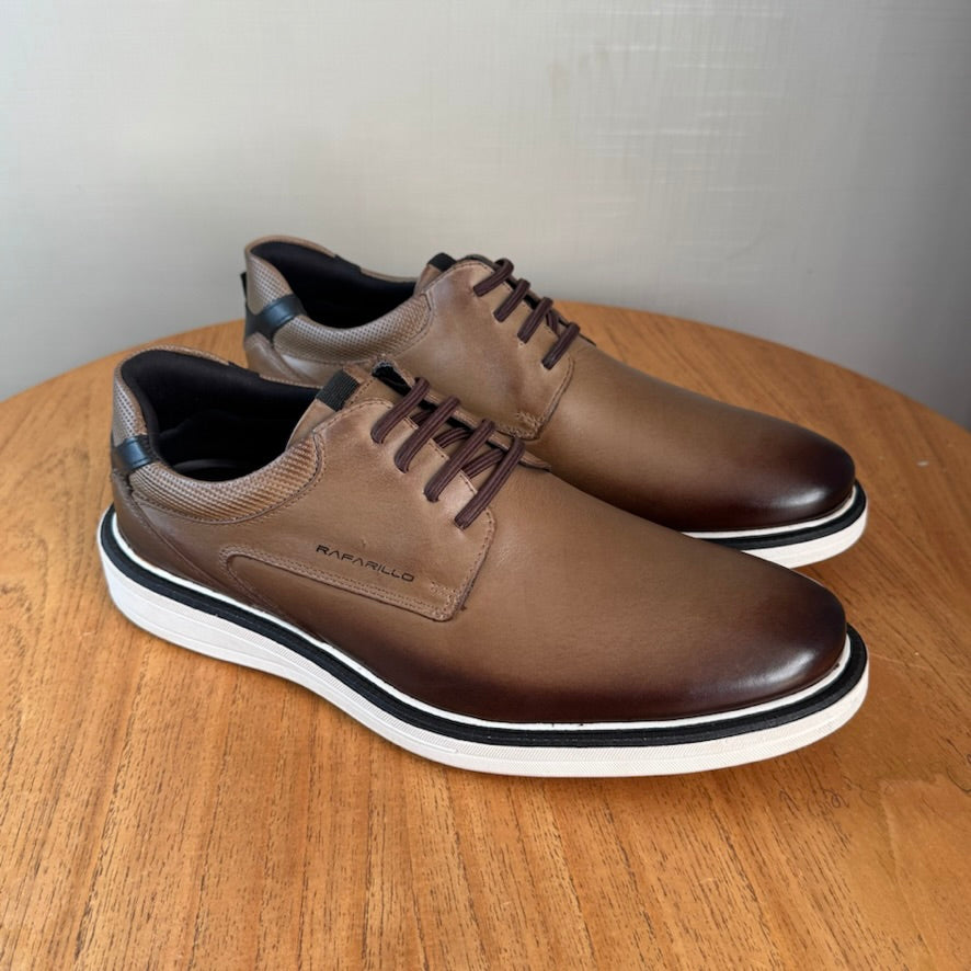 Sapato Social Masculino Conhaque Rafarillo Conhaque