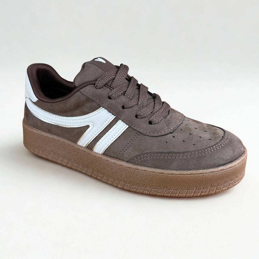 Tênis Feminino Via Marte Marrom