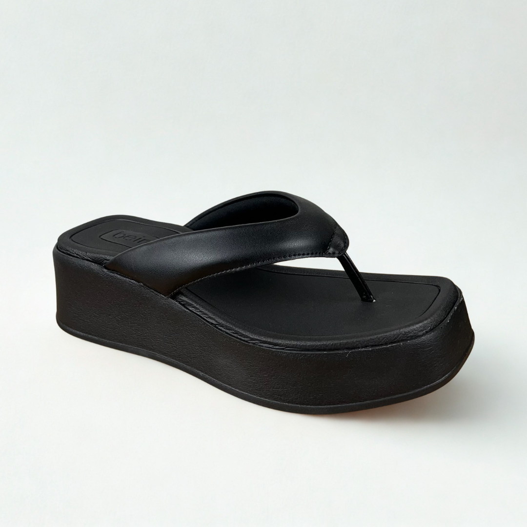 Tamanco Feminino Beira Rio Preto Preta