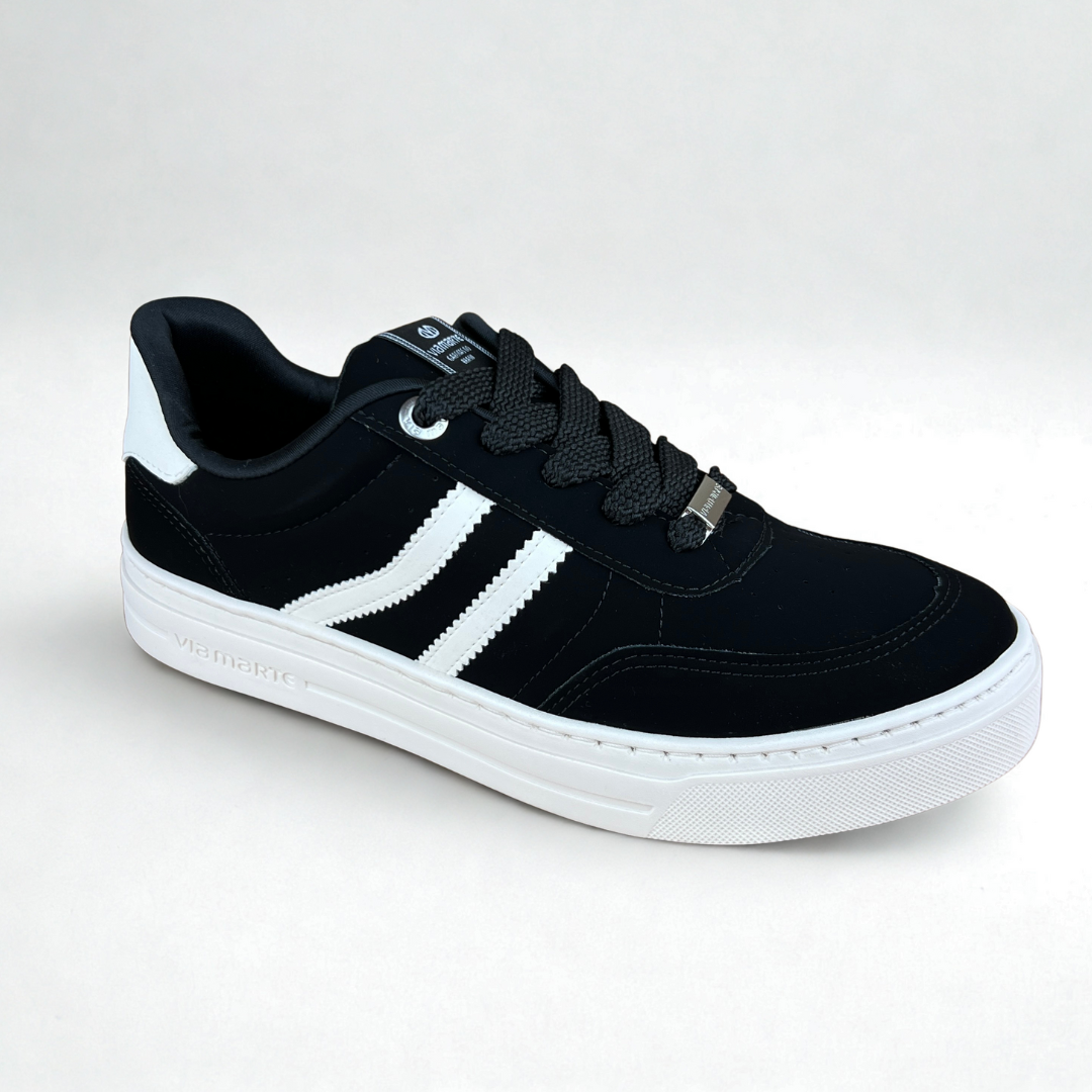 Tenis Feminino Preto 28100102vm Via Marte Preto