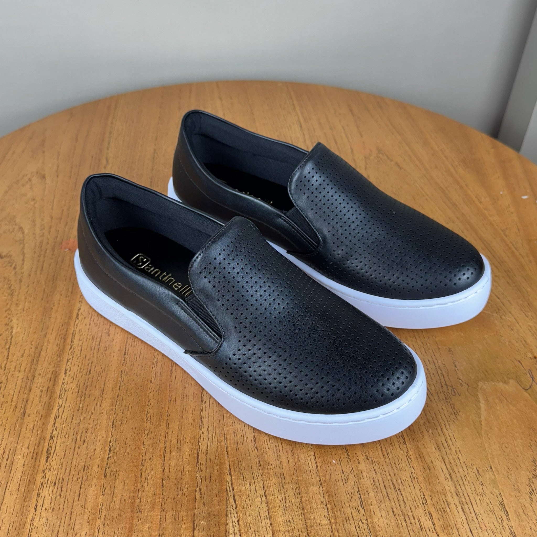 Tênis Feminino Slip On Preto