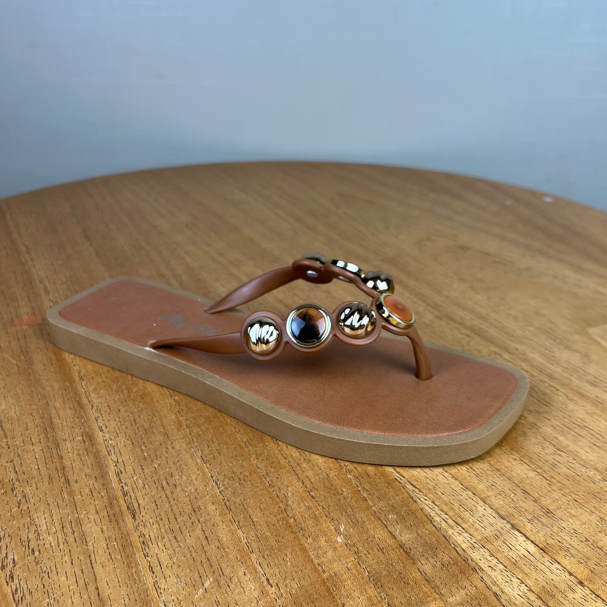 Chinelo Feminino A.b Marrom Whisk