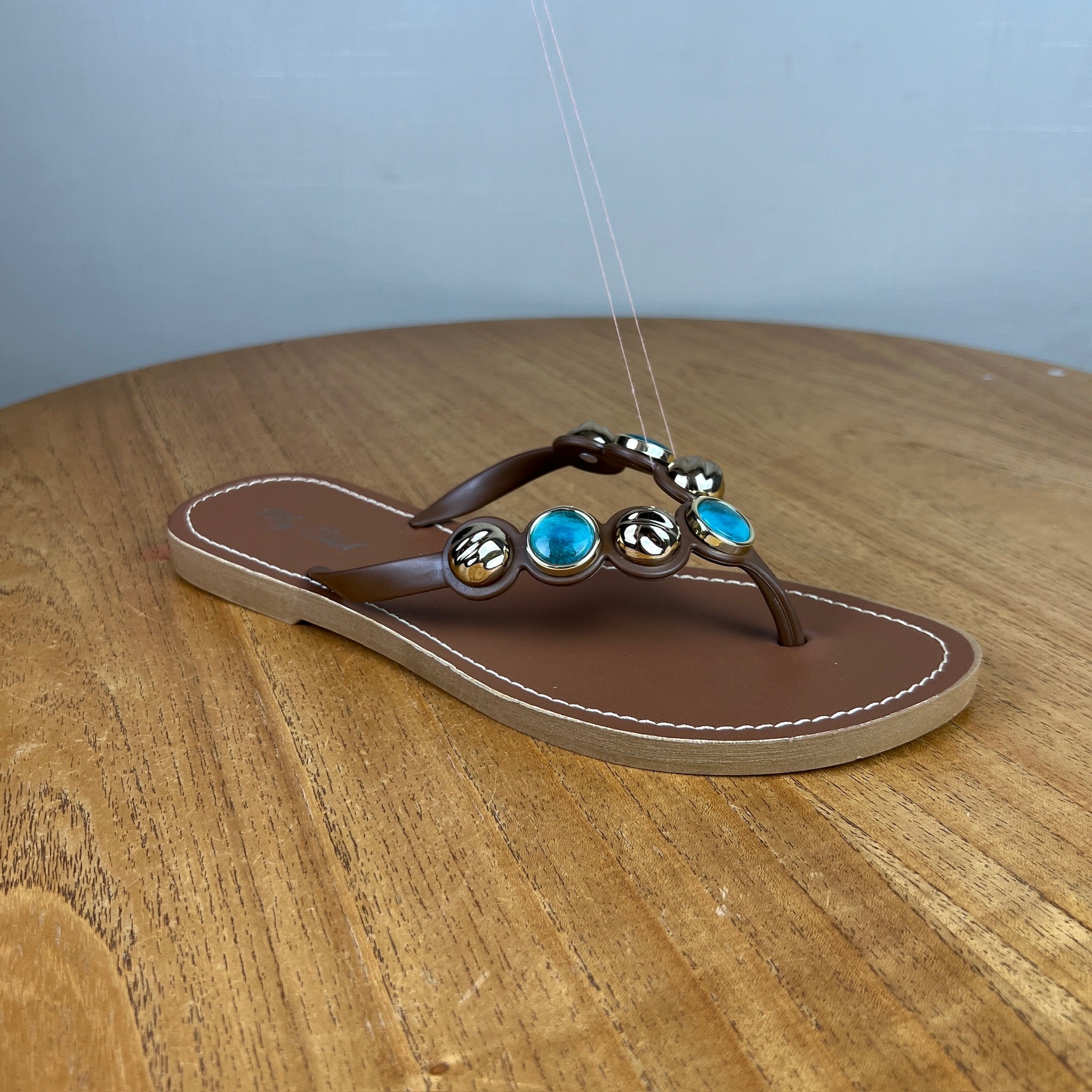 Chinelo Feminino A.b Marrom Café Cafe