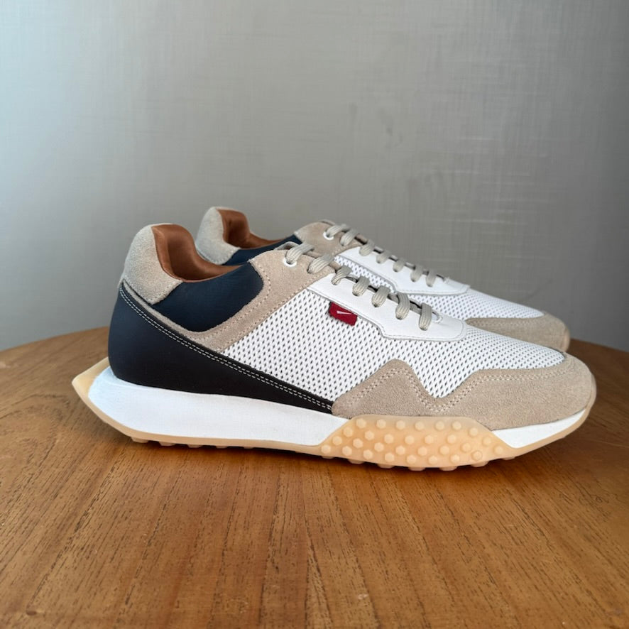 Sapatênis Masculino Moderno Ferracini Creme