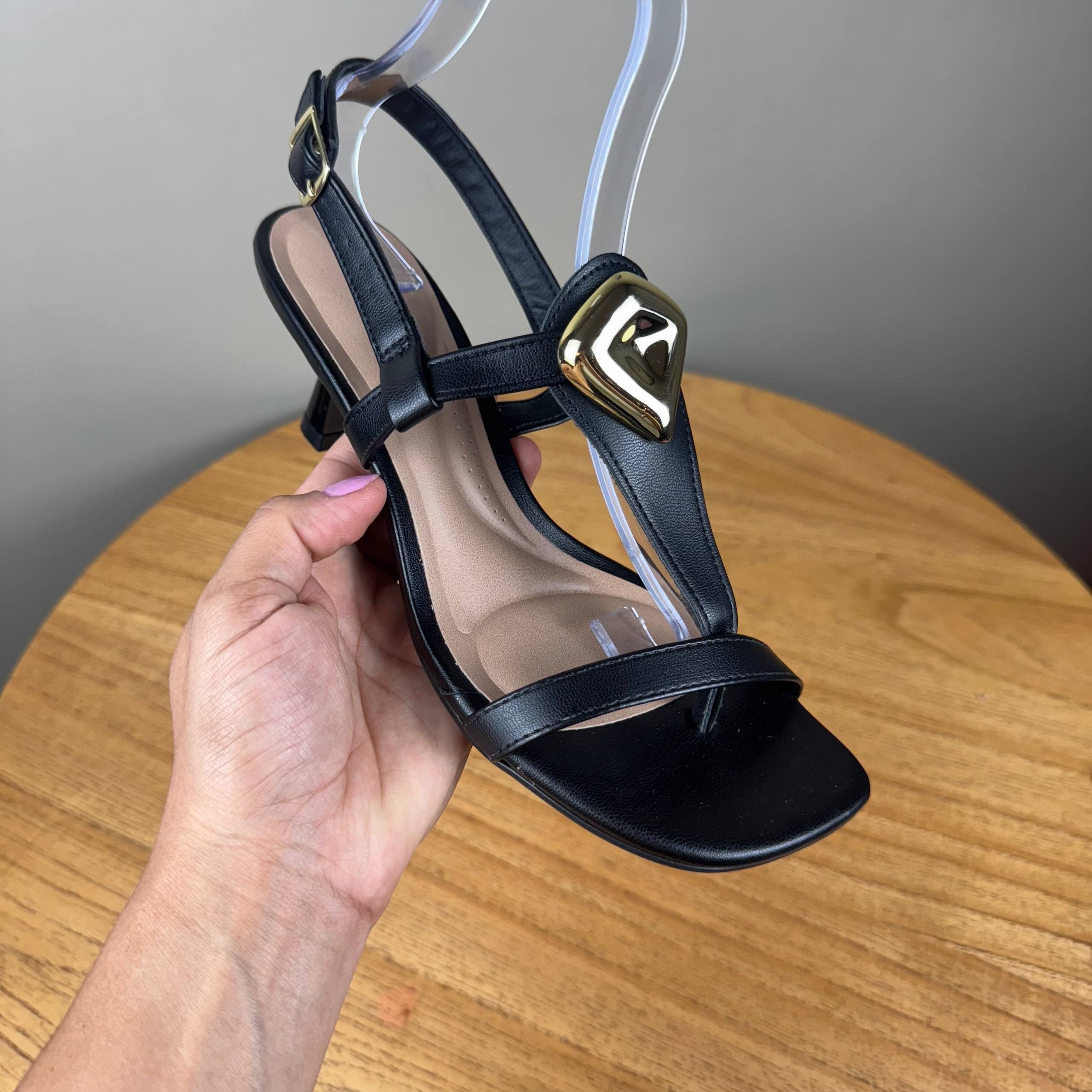 Sandália Feminina Beira Rio Preto