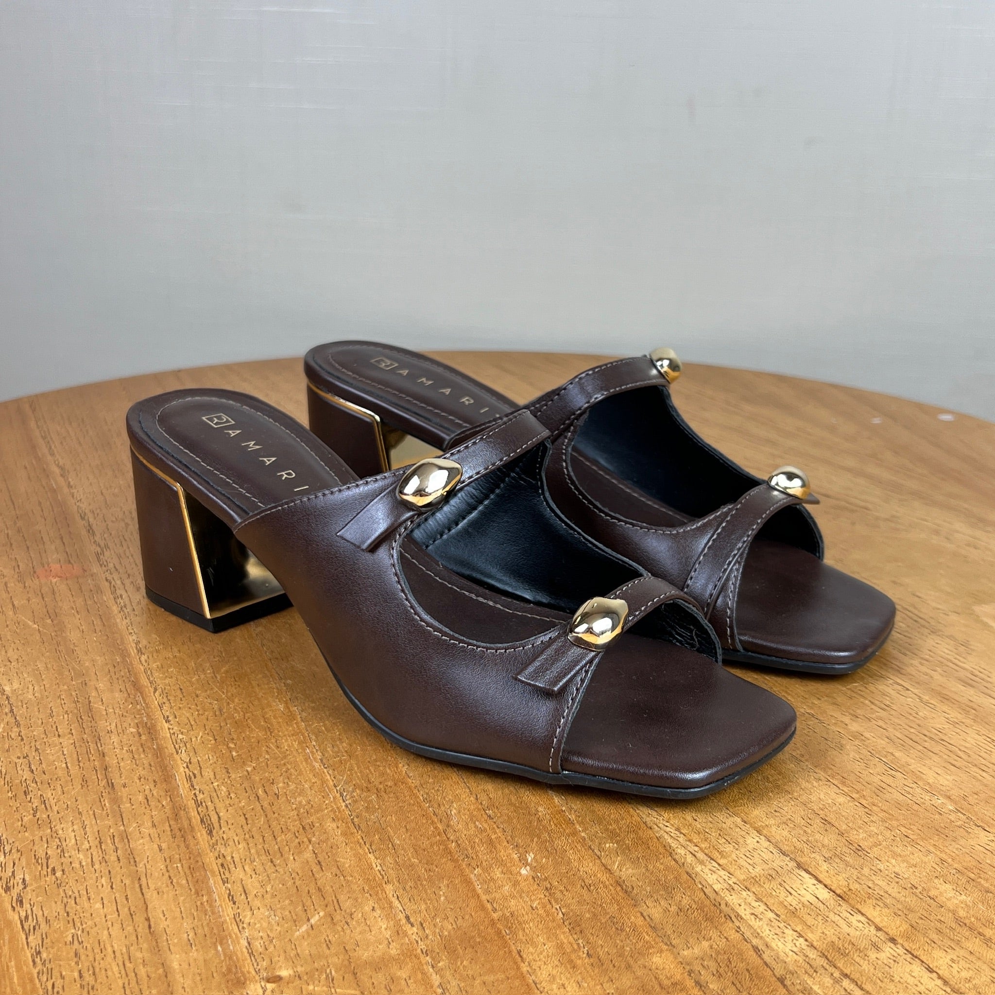 Sandália Feminina Ramarim Malbec Café