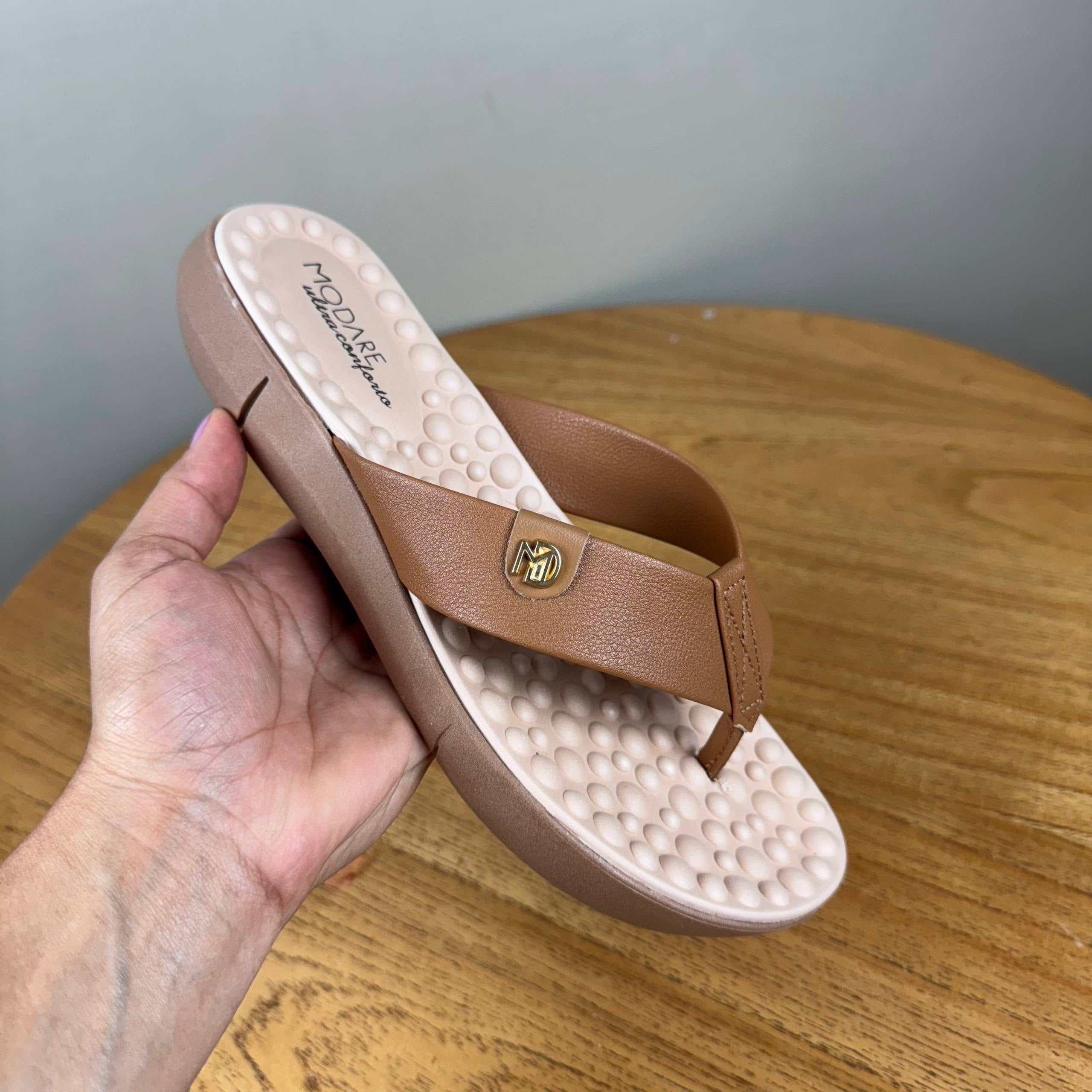 Chinelo Feminino Modare Caramelo