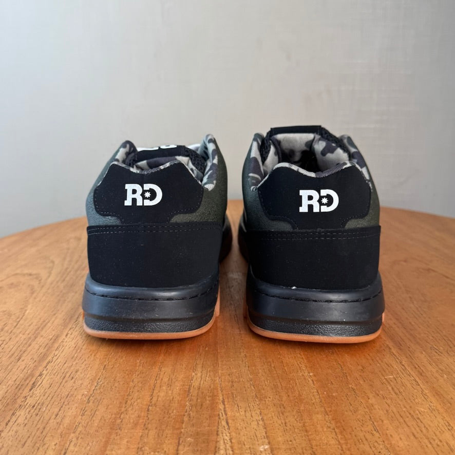Tênis Casual Masculino Redikal Preto Com Branco Branco