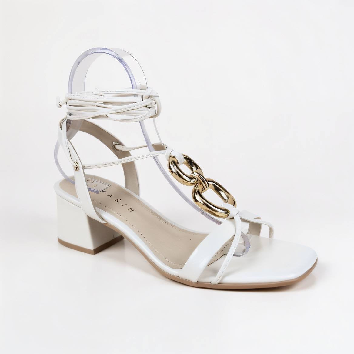 Sandália Ramarim Branca Off White