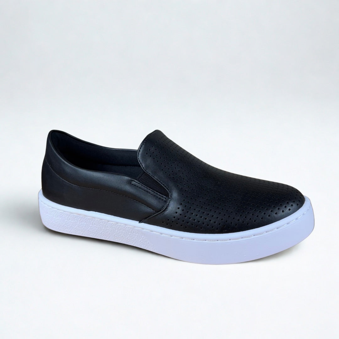 Tênis Feminino Slip On Preto