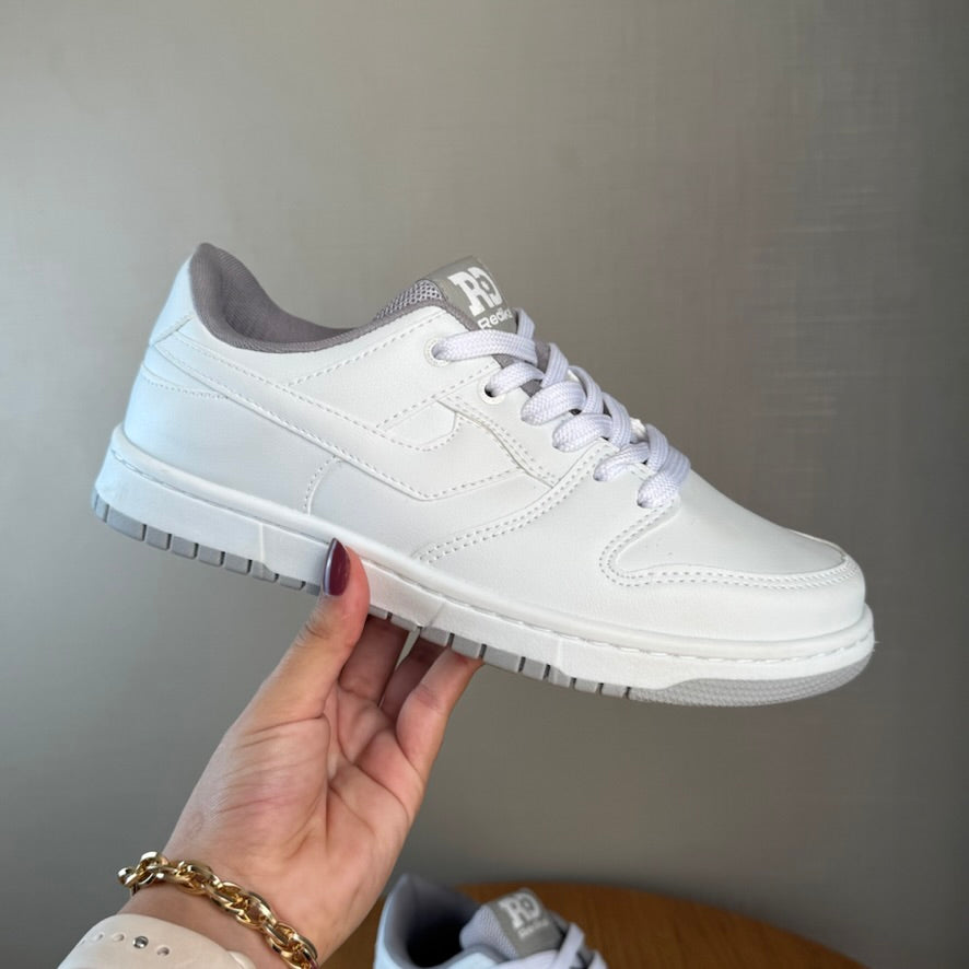 Tênis Casual Masculino Redikal Branco Branco