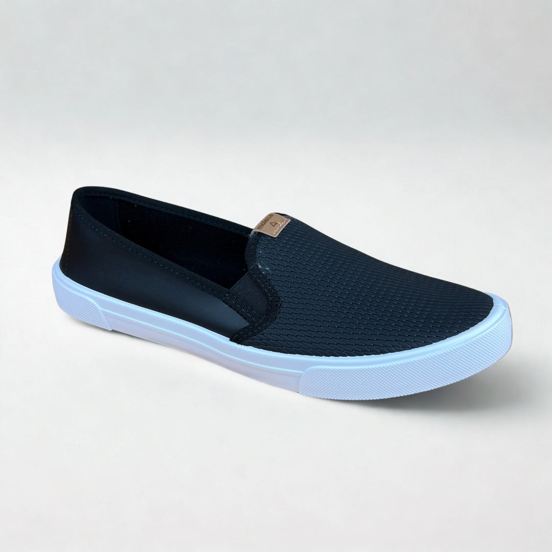 Tênis Feminino Slip On Preto