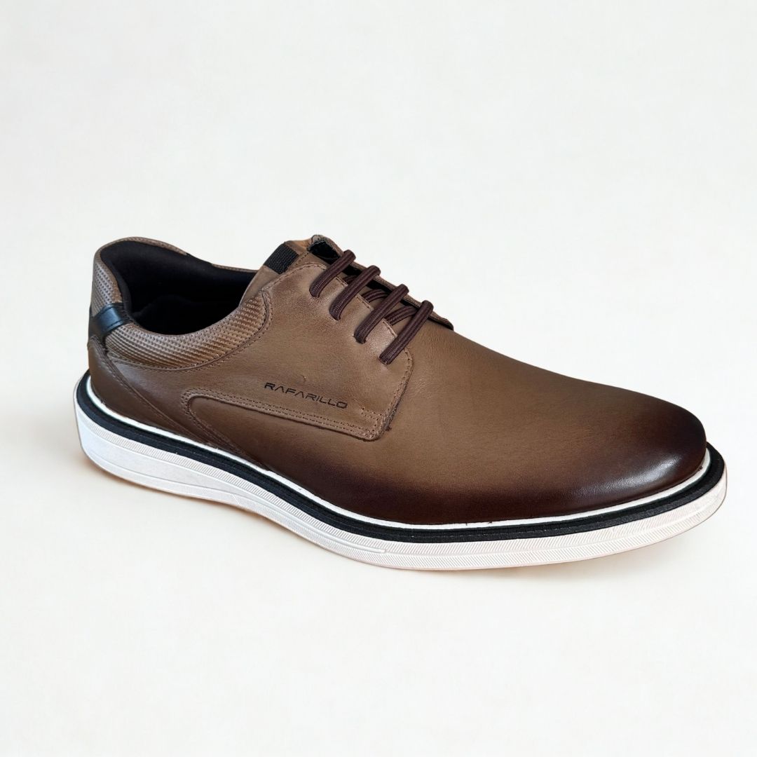 Sapato Social Masculino Conhaque Rafarillo Conhaque