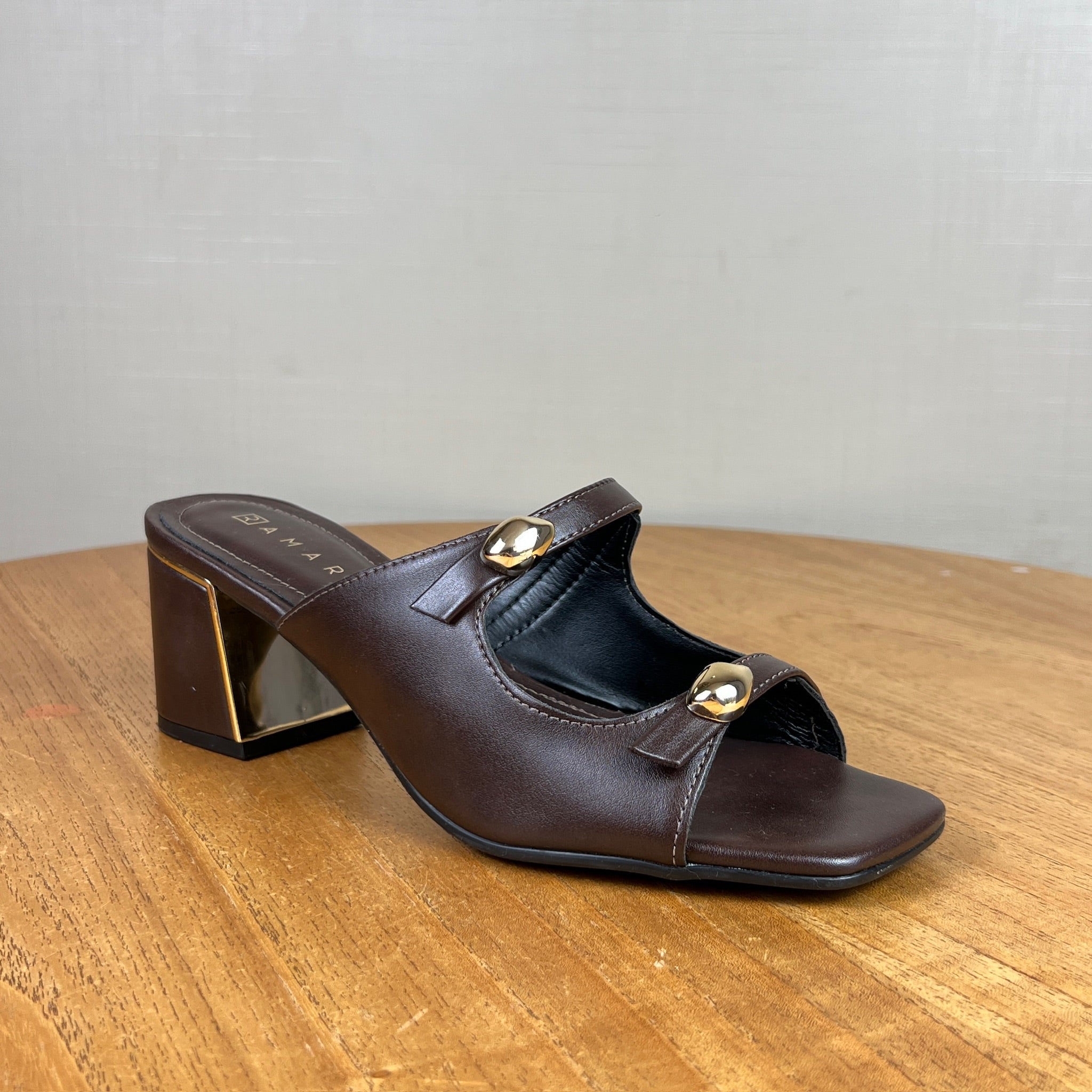 Sandália Feminina Ramarim Malbec Café