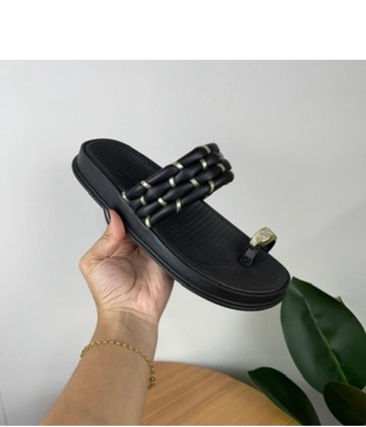 Papete Feminina Moleca Preta