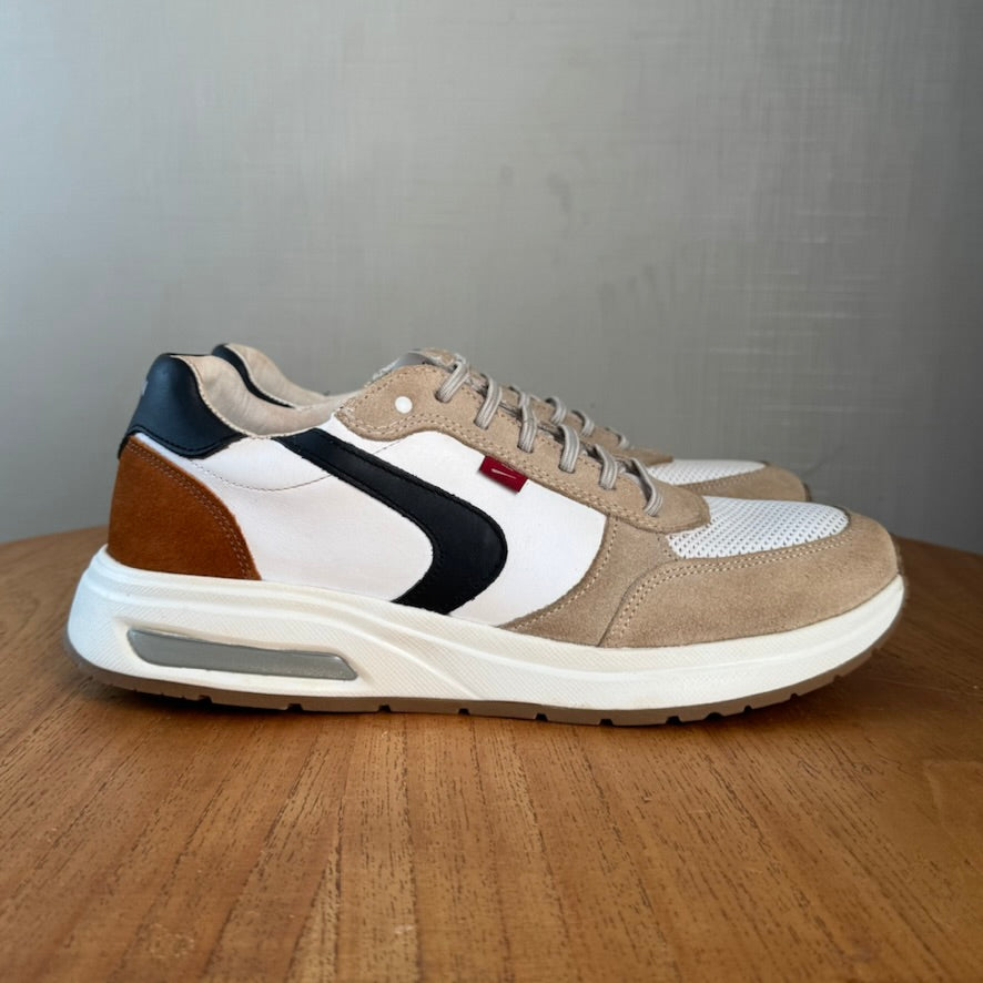 Sapatênis Masculino De Couro Ferracini Branco